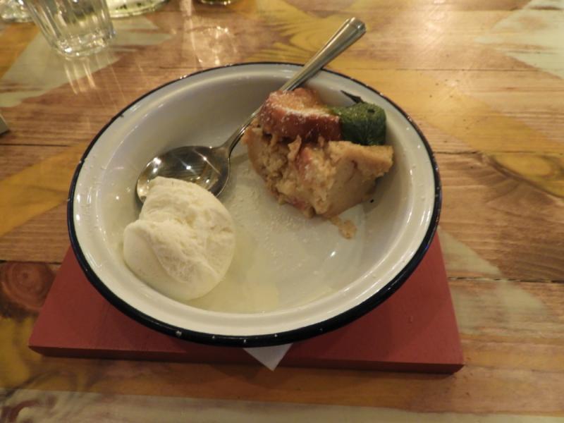Rum & Raisin bread pudding